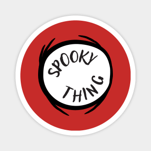 Spooky Thing Red Emblem Gift Magnet